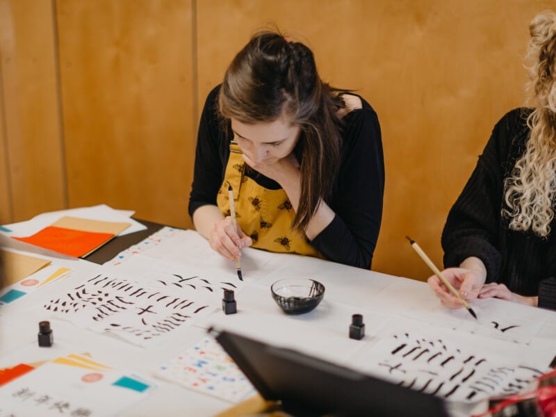 japanese calligraphy class